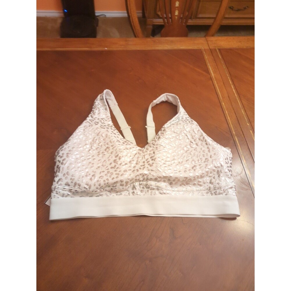 Fabletics All Day Every Day Bra Foil Stealth/White sz 4X